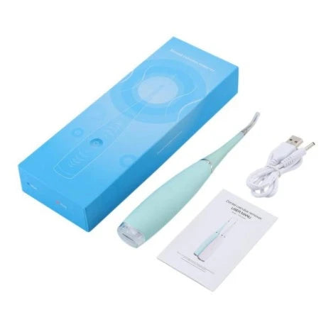 Powerful electric toothbrush with high-frequency vibration and physical calculus removal for deep dental cleaning