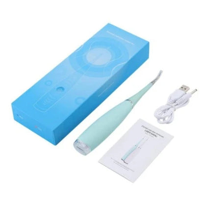 Powerful electric toothbrush with high-frequency vibration and physical calculus removal for deep dental cleaning