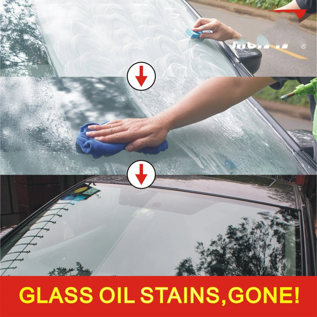 15ml automotive glass water anti-fog cleaning product in white English version packaging