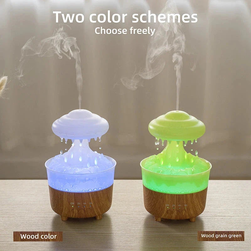 Soothing Cloud Humidifier with Color-Changing Lights, Powerful Yet Whisper-Quiet Operation, Large Water Capacity for Extended Runtime