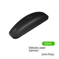 Vehicle-mounted remote control laser lamp with USB cable and black or white ABS housing
