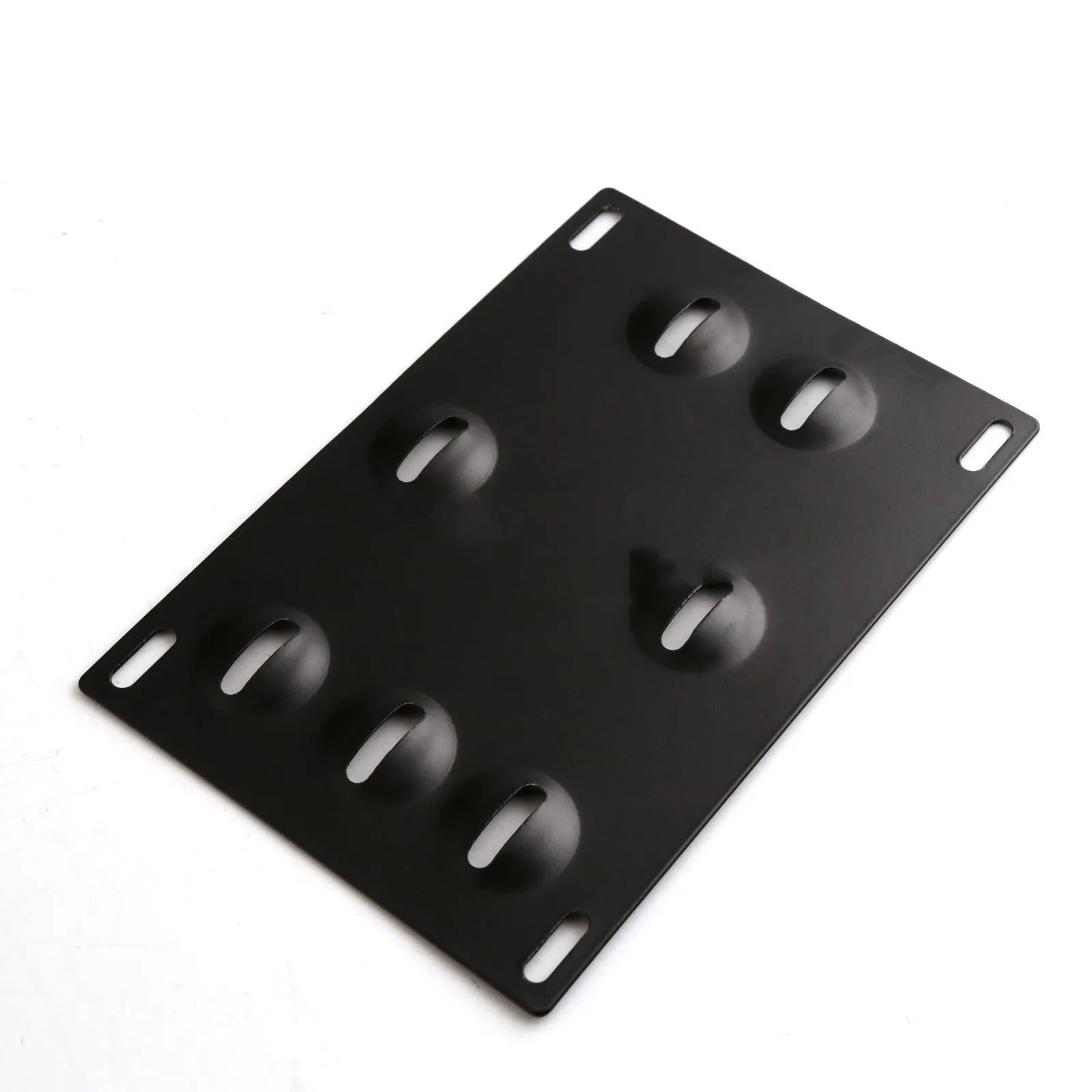 American licence plate frame with trailer rod for car modification on vehicle
