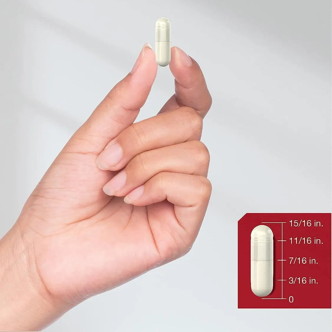 Bottle of 150 apple vinegar health supplement capsules on a white background.