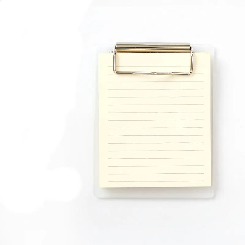 Cowhide colour board clip sticky note with tear-resistant sheets measuring 98mm by 125mm