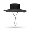 Men's flat top summer sun hat in cotton fabric with flame pattern details