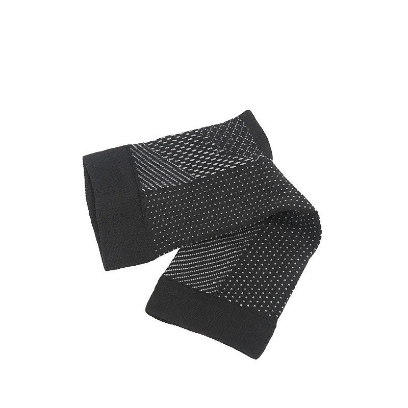 Korean invisible heel sports compression socks in black, white, skin and copper colours with short tube length