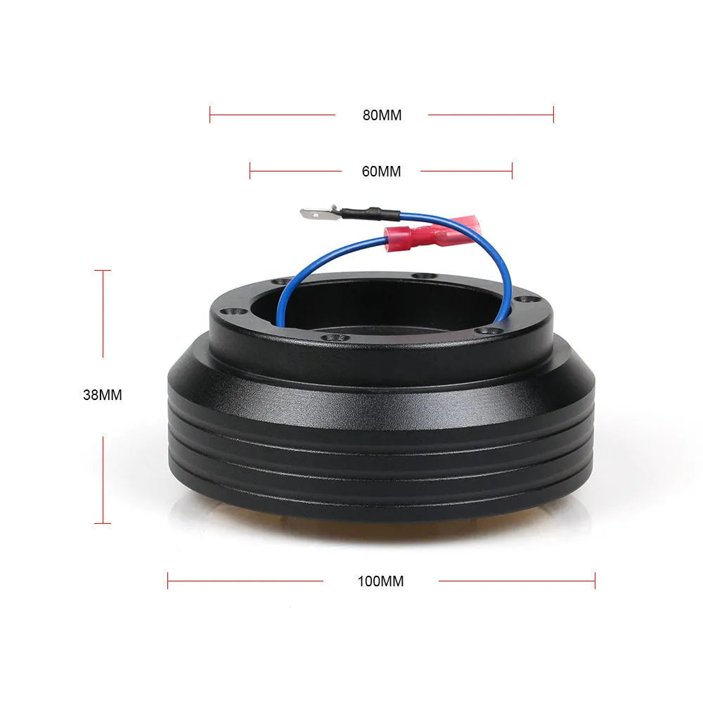 Black Honda Civic EK130H EG110H steering wheel base for car modification