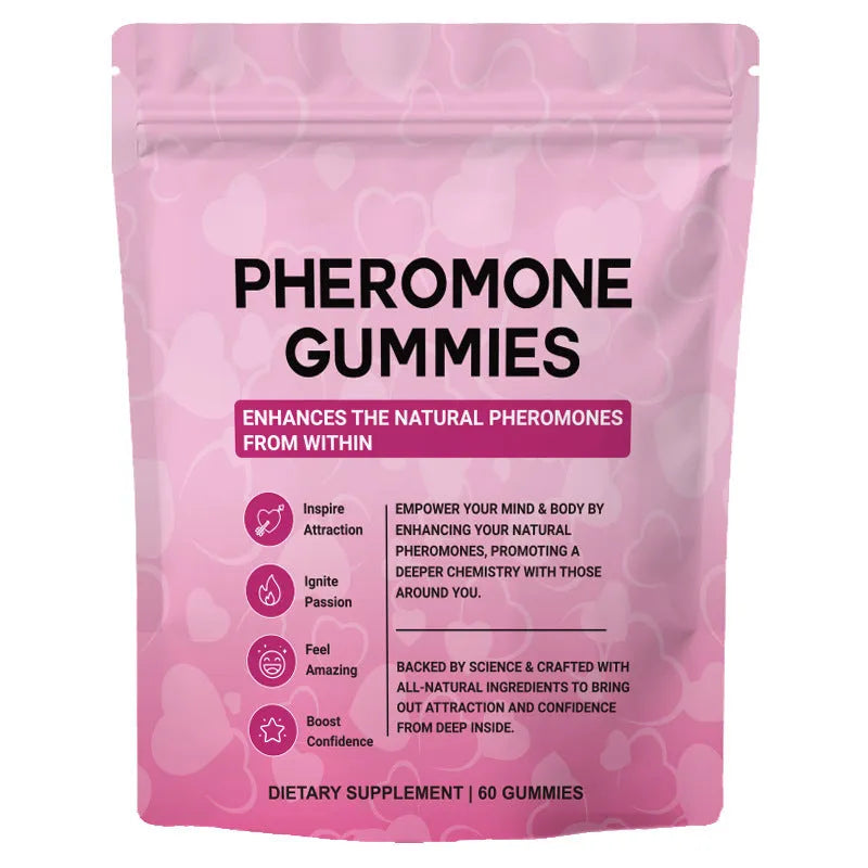 60 piece edible pheromone gummies for dogs and cats in soft chew format