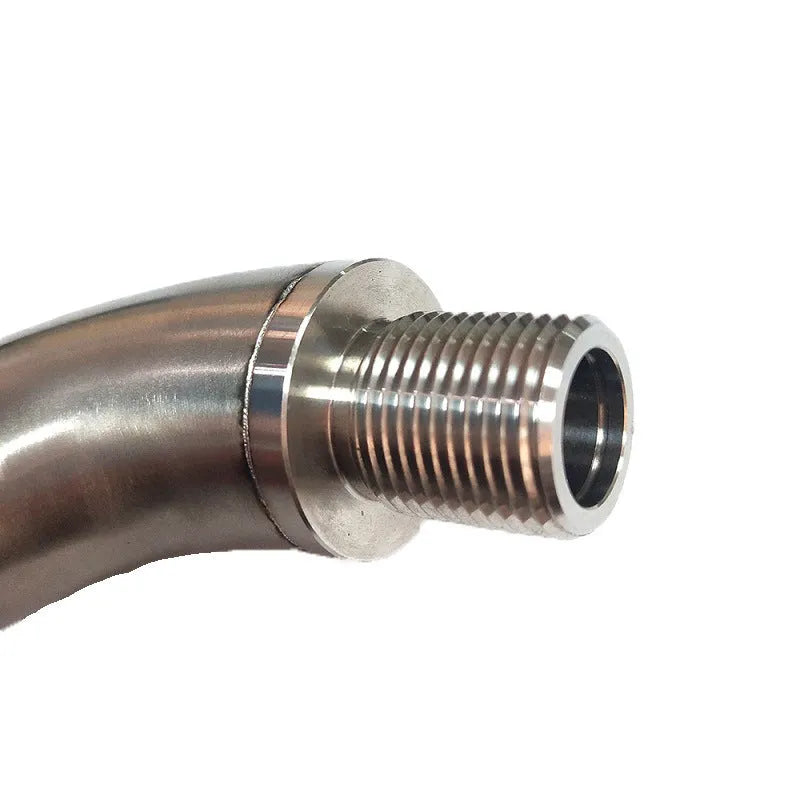 Car M18 temperature sensor adapter with gas flow cross-over and JXSS028 model marking