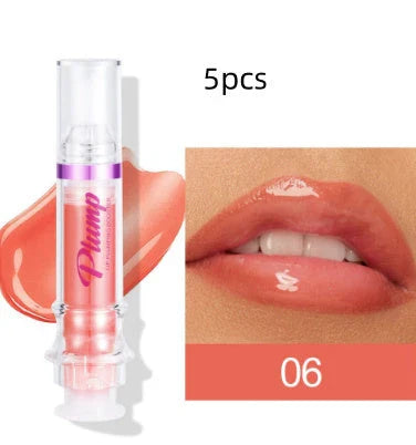 Kissably Soft Liquid Lipstick in various shimmery colors, creating a vibrant and hydrating lip look