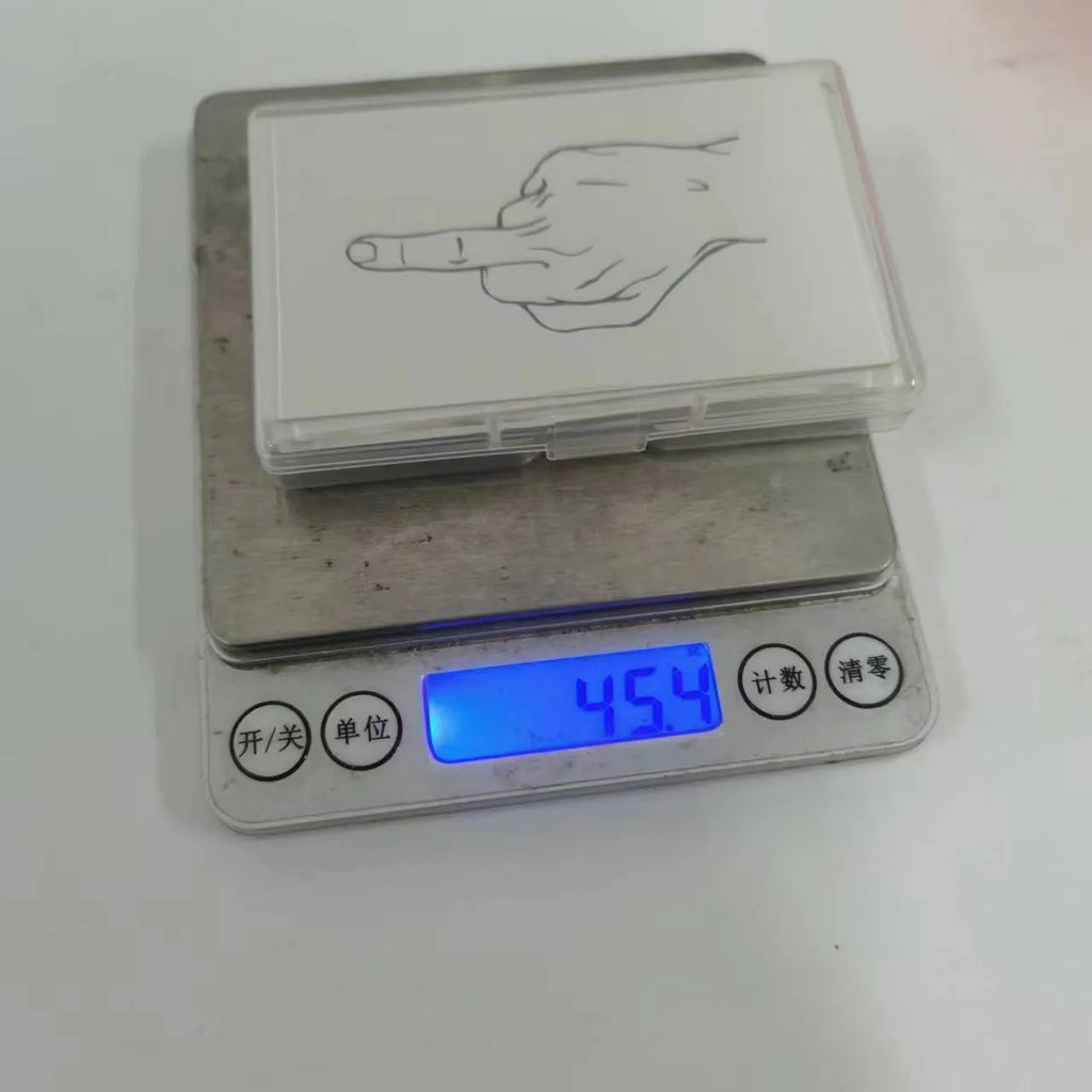 Illegal parking reminder card with middle finger design for vehicle windscreen placement