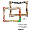 Christmas inflatable photo frame prop for holiday pictures and photography