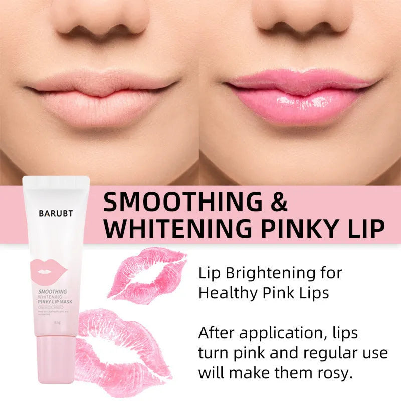 Moisturising and nourishing lip balm with brightening colour fade effect in 8.5g container