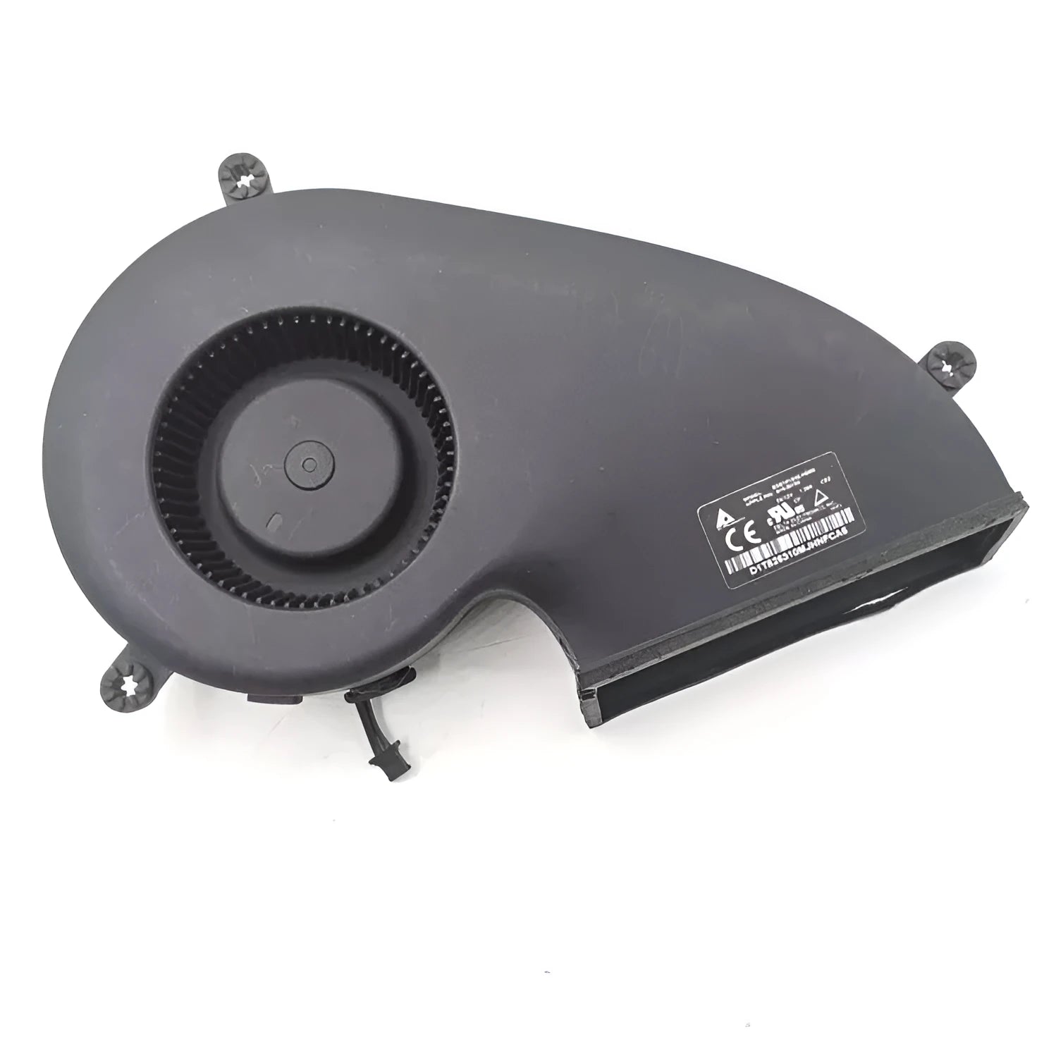 White plastic CPU cooling fan replacement for Apple A1419 21.5-inch iMac all-in-one computer