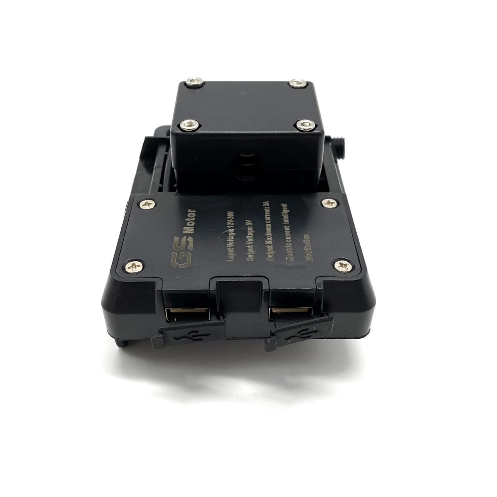 Black ABS motorcycle phone navigation bracket for BMW R1200GS R1250GS bikes