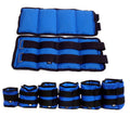 Pair of Oxford cloth legging sandbags for track and field athletic training