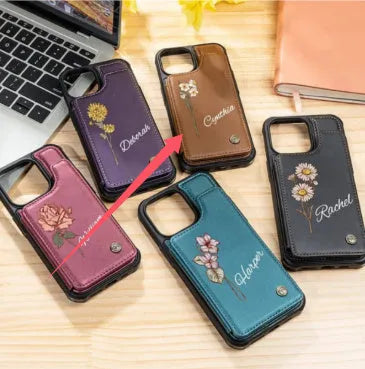 Mobile phone shell for iPhone in black, blue, brown, pink or purple with single-sided printing