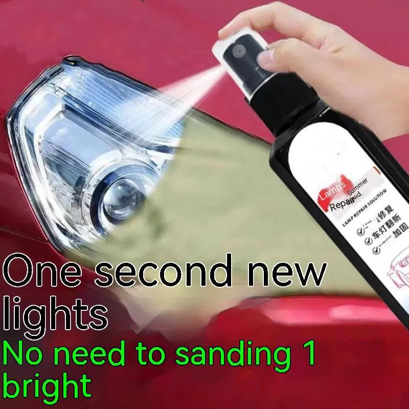100ml bottle of car headlight renovation repairing liquid for plastic headlamp covers