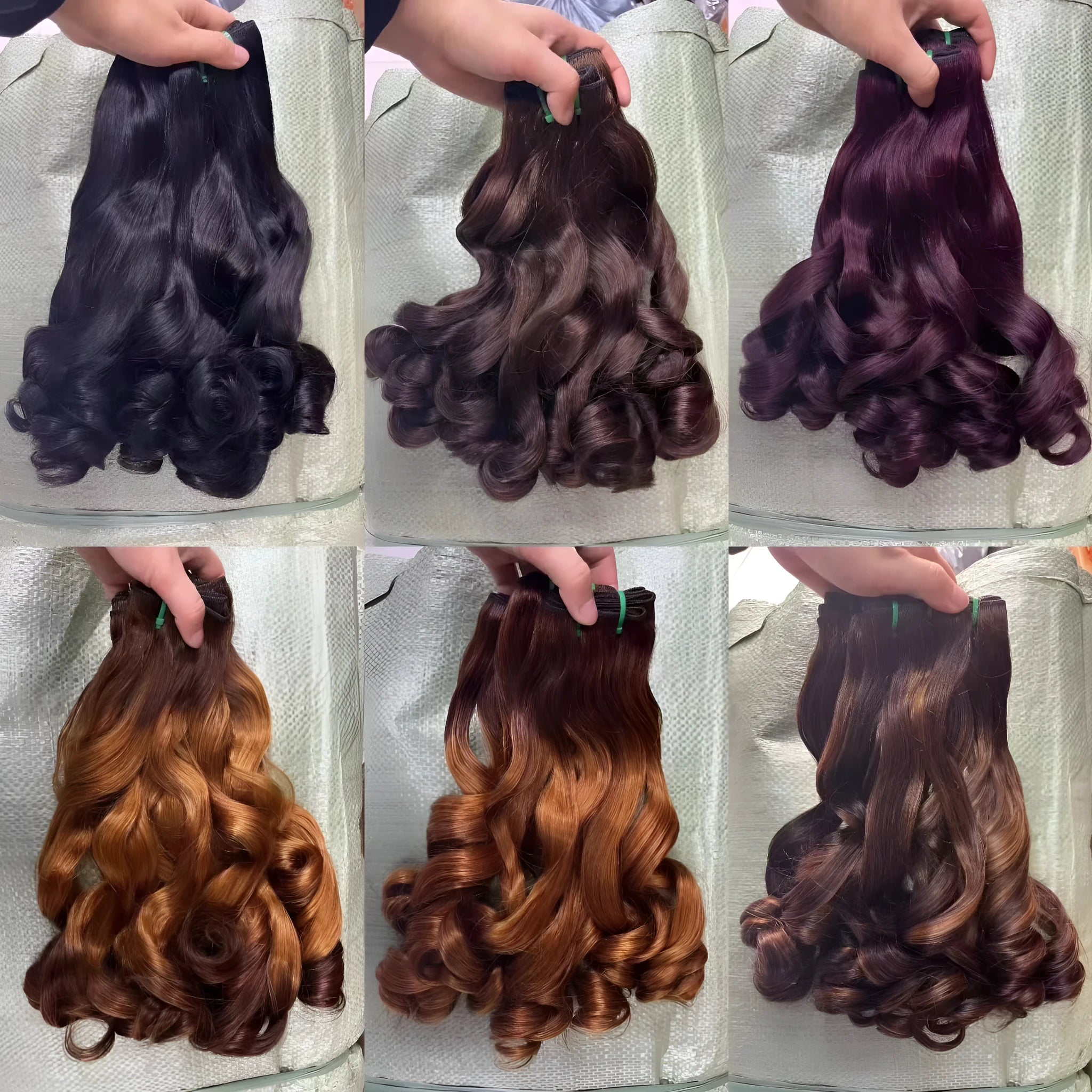 Front lace wig in pissy06 colour with real human hair, showing natural style and adjustable cap