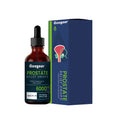 30ml bottle of men's discomfort relief massage oil with nursing drops for precise application