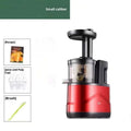 High-power multi-functional juice extractor with vertical screw rod and small caliber slag juice separation