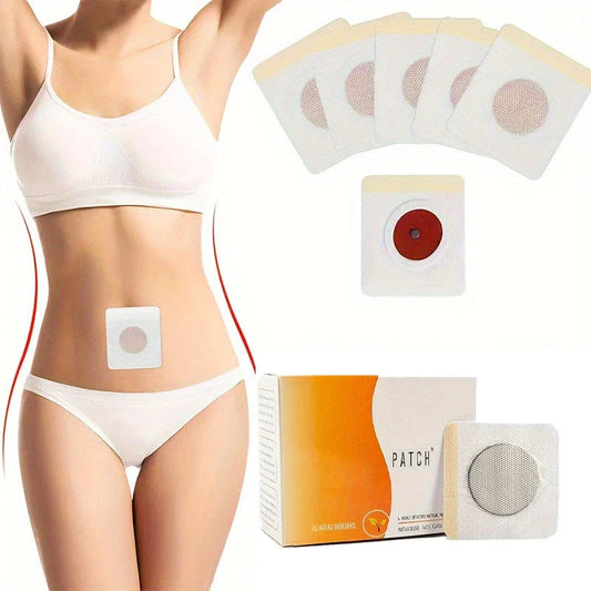 Belly Button Slimming Patches - Natural Weight Loss Aid with Traditional Chinese Medicine Ingredients