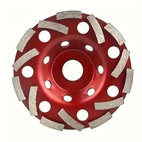5-inch 125mm diamond bowl grinding plate for concrete, marble, and granite stone processing