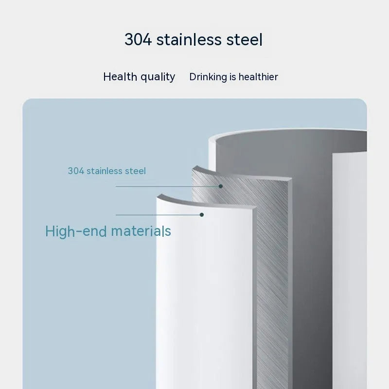 Portable smart magnetic automatic mixing coffee cup in solid colours with stainless steel interior