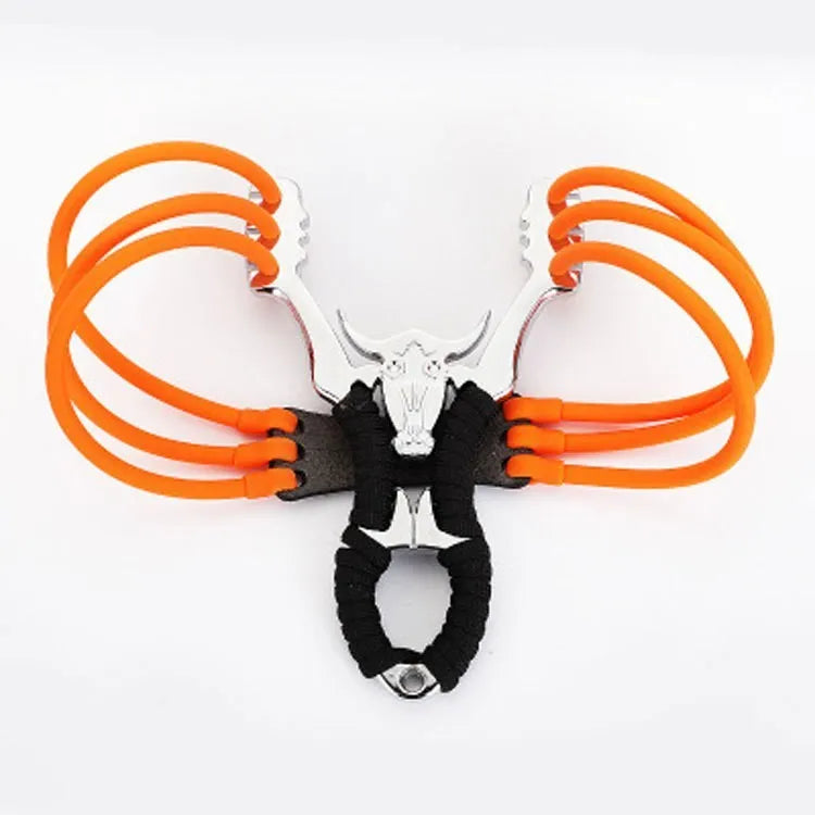 Traditional zinc alloy dawei power ball bow slingshot for outdoor target shooting