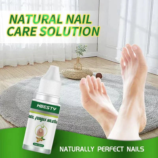 Powerful nail fungus treatment gel with natural ingredients to restore healthy, beautiful nails