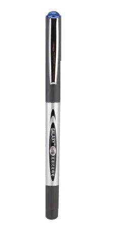 0.5mm water-based quick-drying ballpoint pen with plastic barrel in black, blue, ink blue and red colour options
