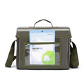 Portable emergency kit backpack in army green or red with optional logo, for outdoor and travel first aid use