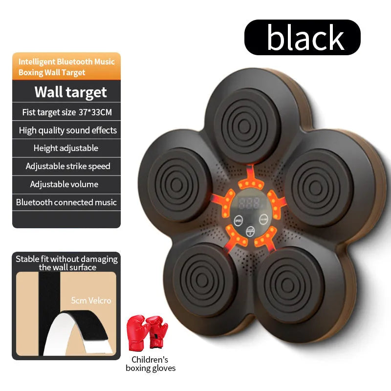 Children's boxing training target with ABS body, freestanding design and optional adult or children's gloves