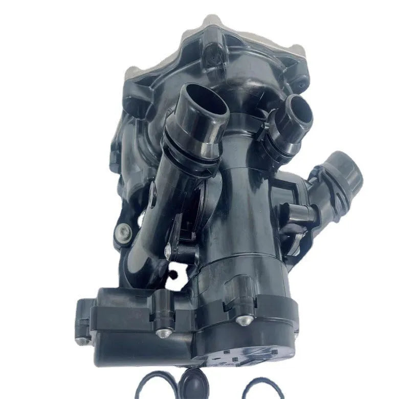 Black water pump assembly for Volkswagen and Audi engines with OEM numbers 06L121111H 06K121600 06K121011 06L121012