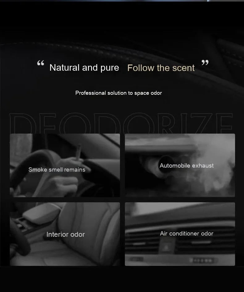 Solar car aromatherapy decoration perfume unit with fragrance dispenser for vehicle dashboard
