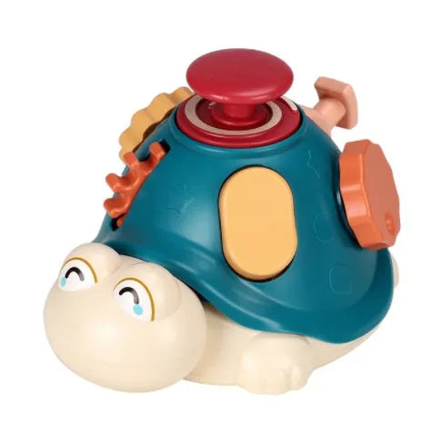 Turtle finger exploration early education toy plastic brain game for infants 0-3 years