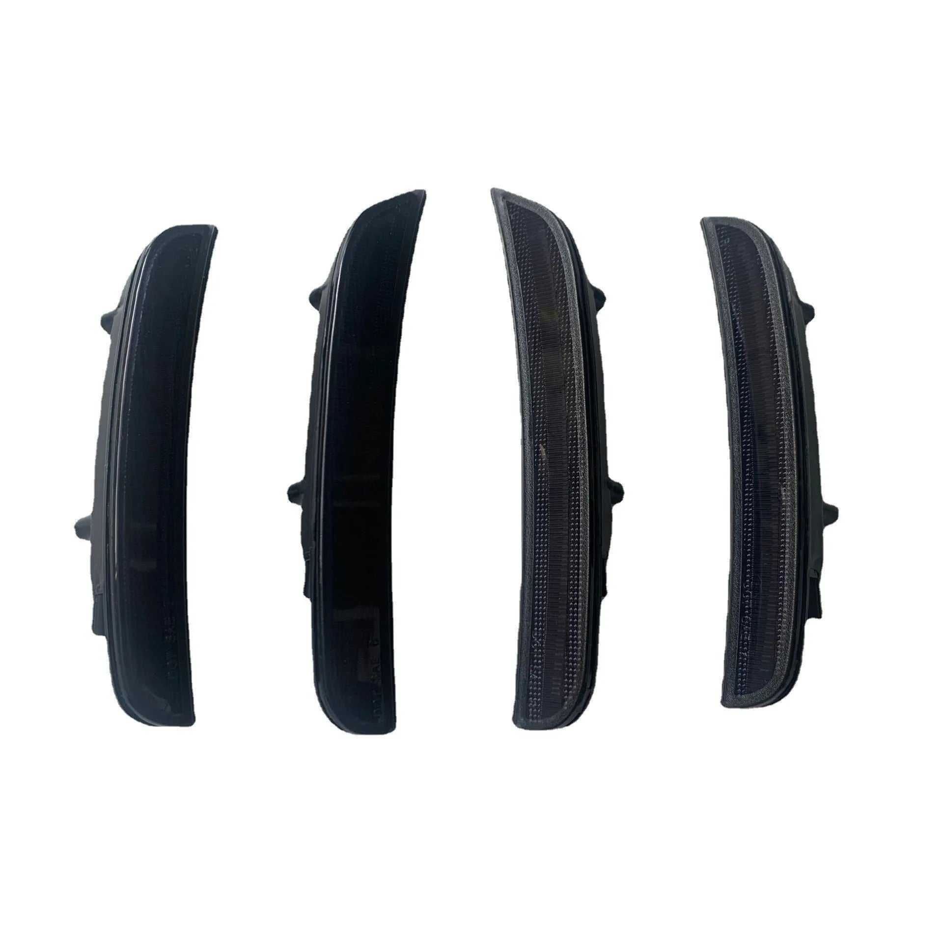 Dodge Challenger car turn signal light side lamp set for 2015-2020 models, showing yellow front and red rear options.