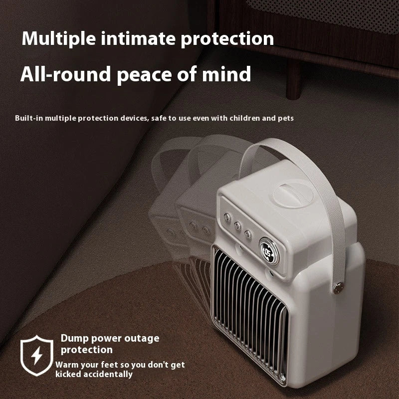 Efficient 1200W 2-in-1 Space Heater and Humidifier with Overheating Protection, Adjustable Temperature and Humidity