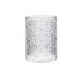 Begonia solid colour glass water cup in 250ml and 380ml sizes with straight round design