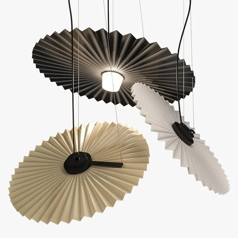 Iron LED pendant lamp in black, gold or grey, 35cm 40cm 51cm, for restaurant bar clothing store