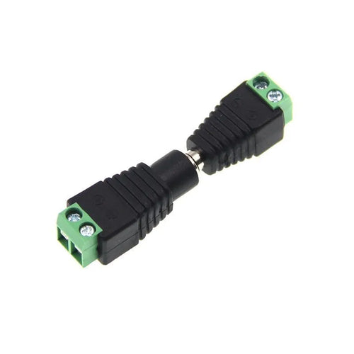 12V solderless DC male and female power connector 5521 5525 for monitoring equipment