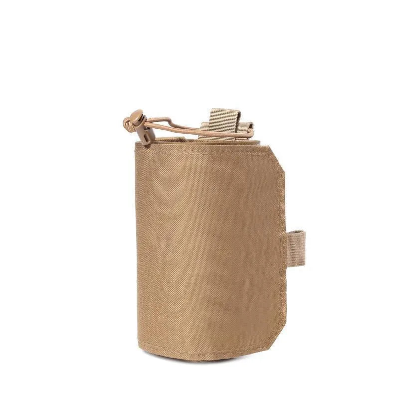 Outdoor adjustable heat-holding bottle cover in Oxford cloth with black colour option