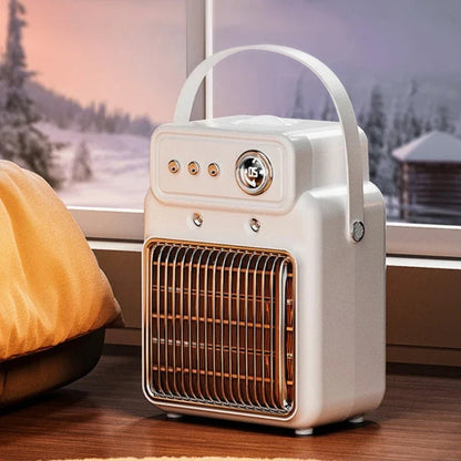 Efficient 1200W 2-in-1 Space Heater and Humidifier with Overheating Protection, Adjustable Temperature and Humidity