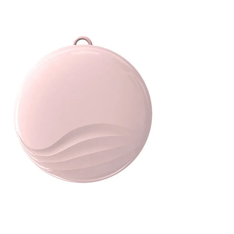 Household neck necklace air purifier in blue, brown or white with button control and USB or vehicle power