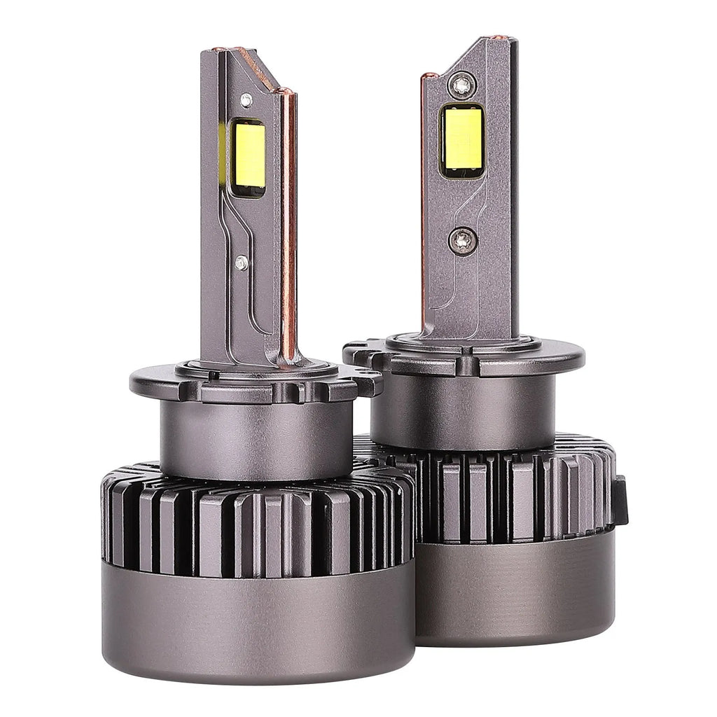 D Series LED D2SD4S car headlight bulb with three copper tubes and dust cover lamp shade