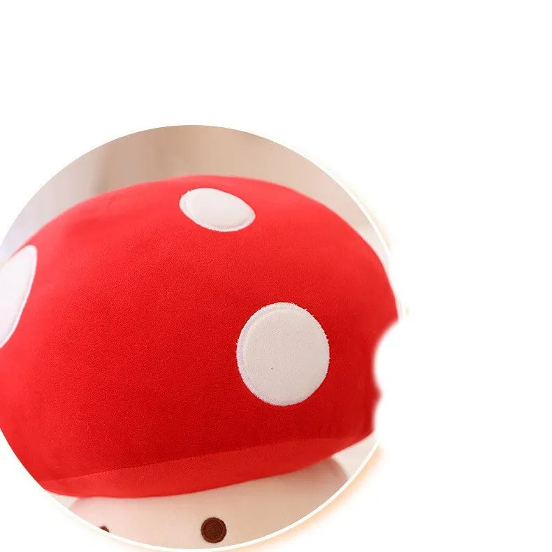 Children's mushroom doll pillow with PP cotton filling, 23cm height, Fragrant Mushroom colour