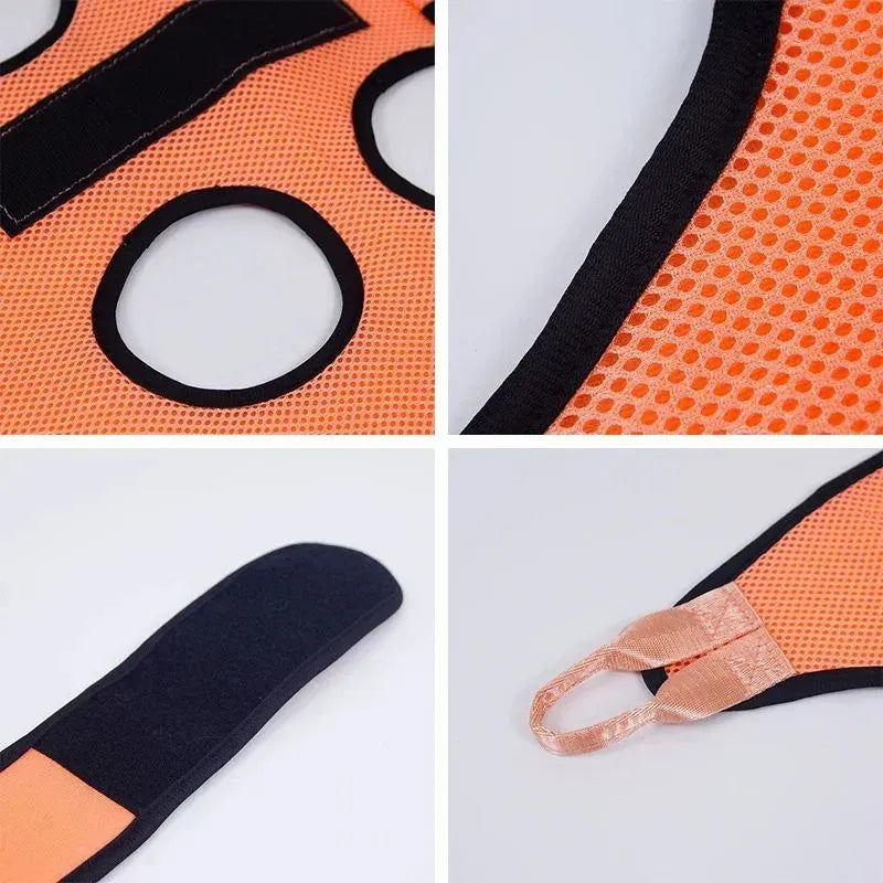 Cat grooming restraint bag hanging hammock in three sizes for nail trimming and bathing