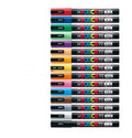 Doodle acrylic marker set with plastic case and 0.9mm nib in multiple colour configurations