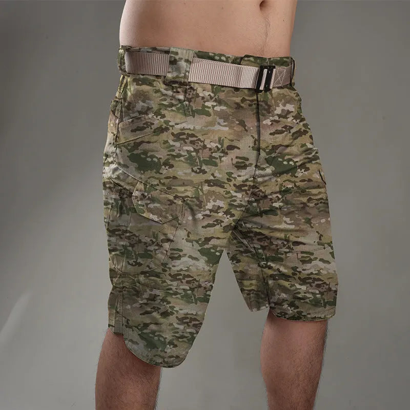 IX7 men's tactical shorts in cotton blend fabric available in multiple colours and sizes