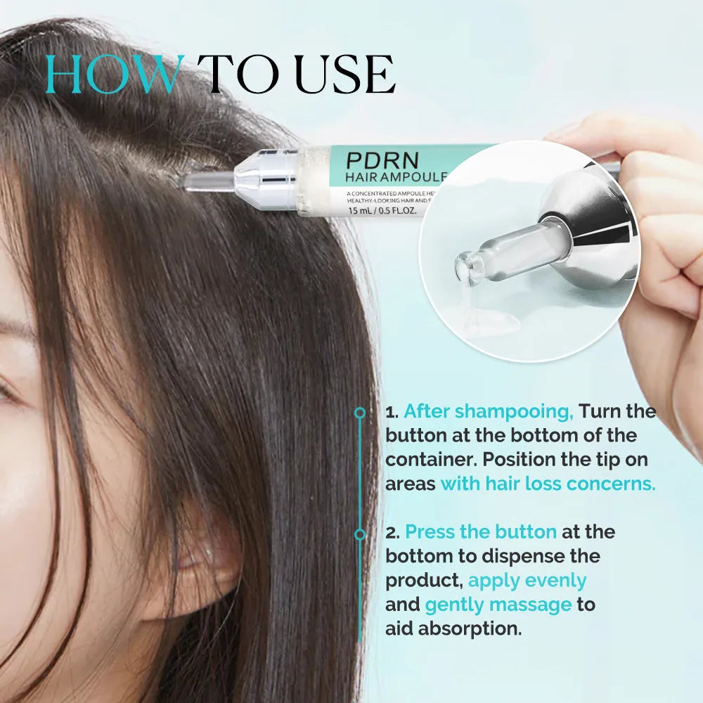 PDRN hair conditioner leave-in treatment 15g tube front view